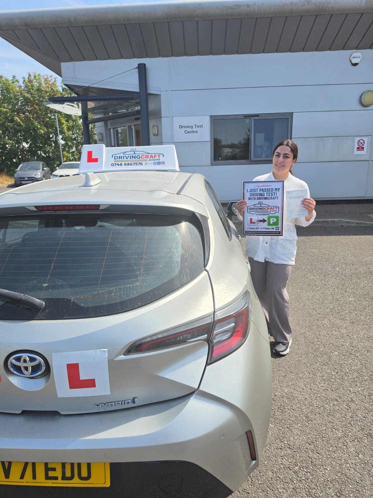 Eman — passed with Driving Craft