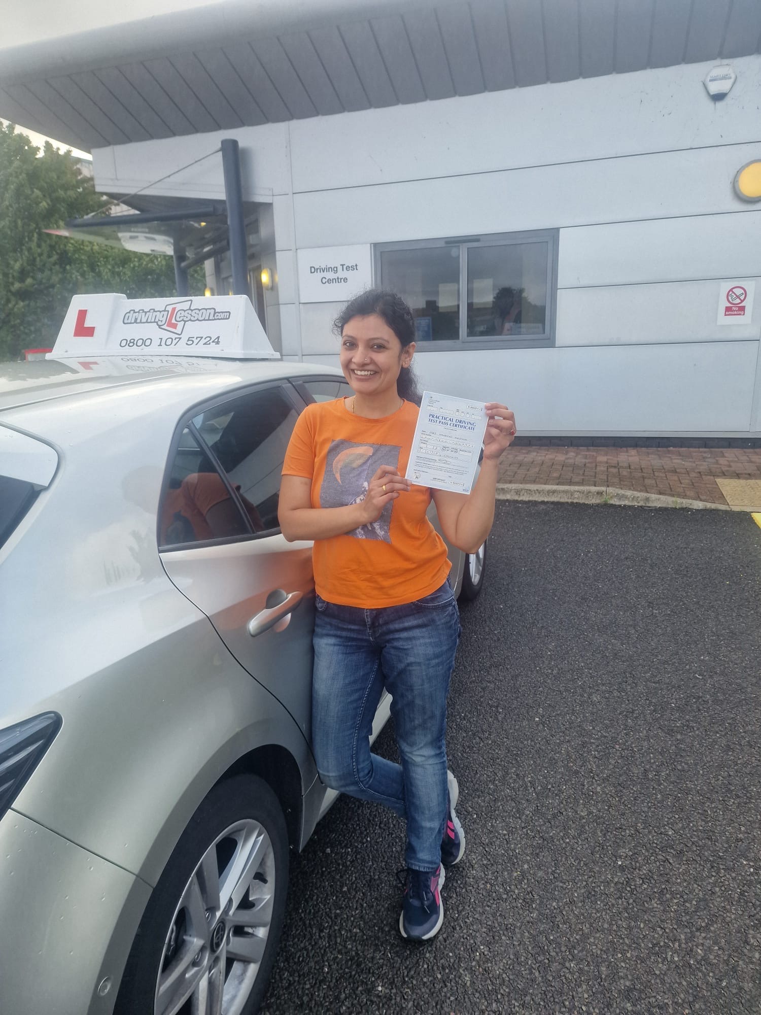 Nandini — passed with Driving Craft