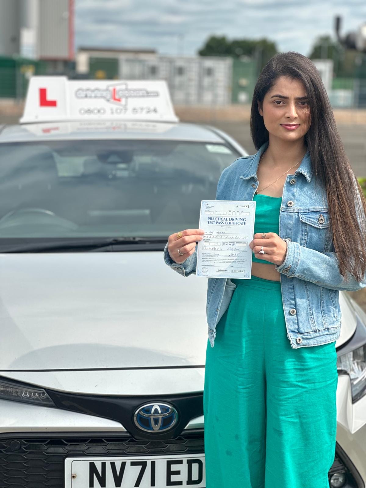 Neeru — passed with Driving Craft